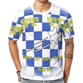 AILLOSA Th-78 Baskılı Desenli Kısa Kollu Unisex T-shirt