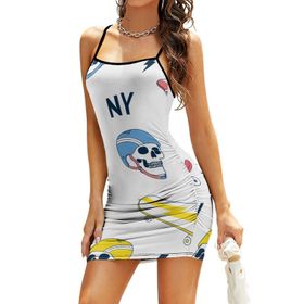 AILLOSA Wrap Hip YH-328 Kadın Kolsuz Elbise