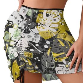 AILLOSA YH-101 Cover Up Sarma Etek Bikini Havlu Tarz Plaj Elbisesi