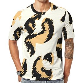 AILLOSA YH-108 Baskılı Desenli Kısa Kollu Unisex T-shirt
