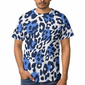 AILLOSA YH-109 3D Baskılı Desenli Kısa Kollu Erkek T-shirt