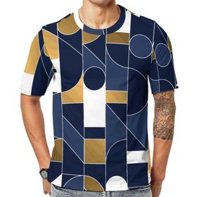 AILLOSA YH-126 Baskılı Desenli Kısa Kollu Unisex T-shirt