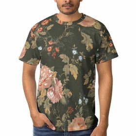 AILLOSA YH-14 3D Baskılı Desenli Kısa Kollu Erkek T-shirt