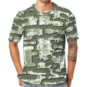 AILLOSA YH-143 Baskılı Desenli Kısa Kollu Unisex T-shirt