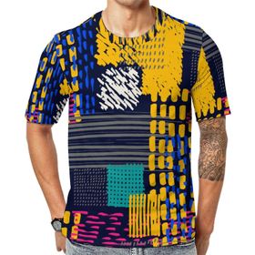 AILLOSA YH-145 Baskılı Desenli Kısa Kollu Unisex T-shirt