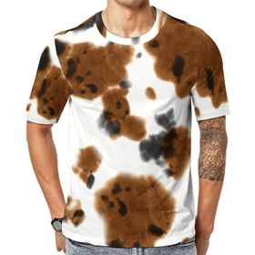 AILLOSA YH-149 Baskılı Desenli Kısa Kollu Unisex T-shirt