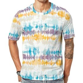 AILLOSA YH-159 Baskılı Desenli Kısa Kollu Unisex T-shirt