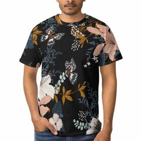 AILLOSA YH-17 3D Baskılı Desenli Kısa Kollu Erkek T-shirt