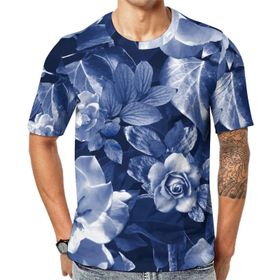 AILLOSA YH-174 Baskılı Desenli Kısa Kollu Unisex T-shirt