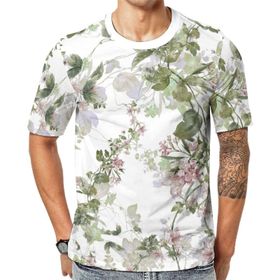 AILLOSA YH-175 Baskılı Desenli Kısa Kollu Unisex T-shirt