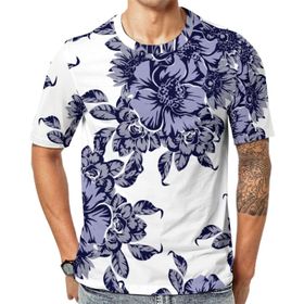 AILLOSA YH-177 Baskılı Desenli Kısa Kollu Unisex T-shirt