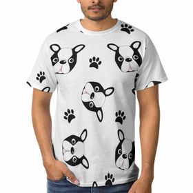 AILLOSA YH-184 3D Baskılı Desenli Kısa Kollu Erkek T-shirt