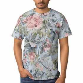 AILLOSA YH-19 3D Baskılı Desenli Kısa Kollu Erkek T-shirt