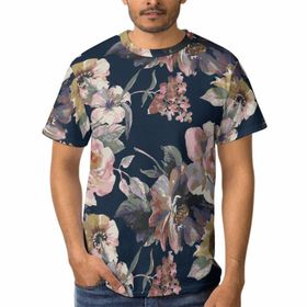 AILLOSA YH-22 3D Baskılı Desenli Kısa Kollu Erkek T-shirt