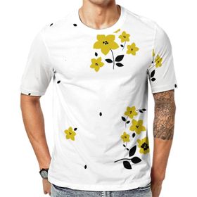 AILLOSA YH-220 Kısa Kollu Baskılı Unisex T-shirt