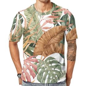 AILLOSA YH-221 Kısa Kollu Baskılı Unisex T-shirt