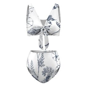AILLOSA YH-241 Balensiz Yüksek Belli Kadın Bikini Set