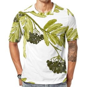 AILLOSA YH-248 Baskılı Desenli Kısa Kollu Unisex T-shirt