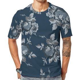 AILLOSA YH-255 Baskılı Desenli Kısa Kollu Unisex T-shirt