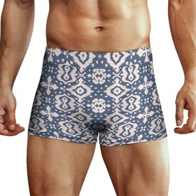 AILLOSA YH-265 3D Desenli Retro Erkek Boxer Şort