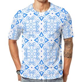AILLOSA YH-267 Baskılı Desenli Kısa Kollu Unisex T-shirt