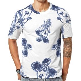 AILLOSA YH-268 Baskılı Desenli Kısa Kollu Unisex T-shirt