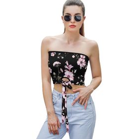 AILLOSA YH-272 Seksi File Tüp Üst Yaz Tube Top Tank Tops Kadın Askılı Üst Bluz