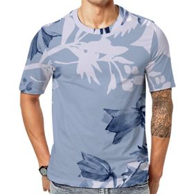AILLOSA YH-285 Baskılı Desenli Kısa Kollu Unisex T-shirt