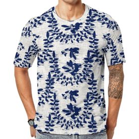 AILLOSA YH-289 Baskılı Desenli Kısa Kollu Unisex T-shirt