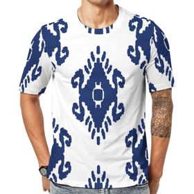 AILLOSA YH-294 Baskılı Desenli Kısa Kollu Unisex T-shirt