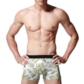 AILLOSA YH-300 Desenli Retro Erkek Boxer Şort