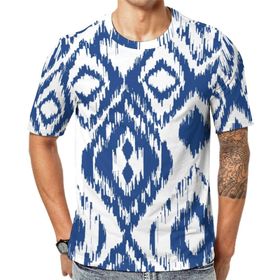 AILLOSA YH-301 Baskılı Desenli Kısa Kollu Unisex T-shirt