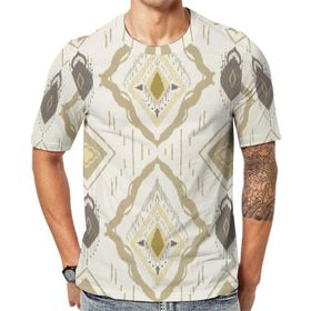 AILLOSA YH-306 Baskılı Desenli Kısa Kollu Unisex T-shirt