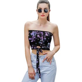 AILLOSA YH-317 Seksi File Tüp Üst Yaz Tube Top Tank Tops Kadın Askılı Üst Bluz