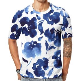AILLOSA YH-32 Baskılı Desenli Kısa Kollu Unisex T-shirt