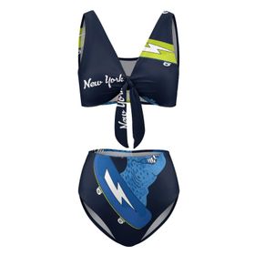 AILLOSA YH-321 Balensiz Yüksek Belli Kadın Bikini Set