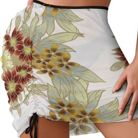 AILLOSA YH-336 Cover Up Sarma Etek Bikini Havlu Tarz Plaj Elbisesi
