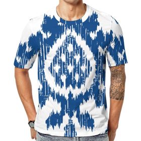 AILLOSA YH-34 Baskılı Desenli Kısa Kollu Unisex T-shirt