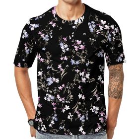AILLOSA YH-353 Baskılı Desenli Kısa Kollu Unisex T-shirt