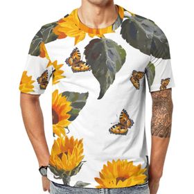 AILLOSA YH-361 Baskılı Desenli Kısa Kollu Unisex T-shirt