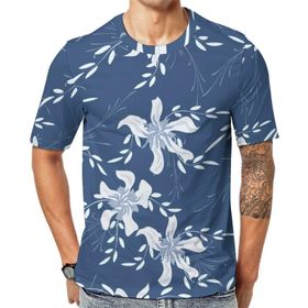 AILLOSA YH-362 Baskılı Desenli Kısa Kollu Unisex T-shirt