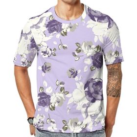 AILLOSA YH-366 Baskılı Desenli Kısa Kollu Unisex T-shirt