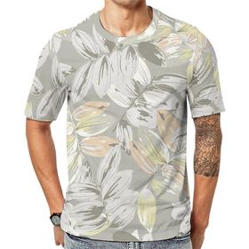 AILLOSA YH-369 Baskılı Desenli Kısa Kollu Unisex T-shirt
