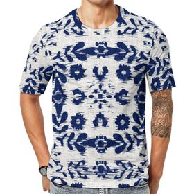 AILLOSA YH-38 Baskılı Desenli Kısa Kollu Unisex T-shirt