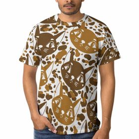 AILLOSA YH-380 3D Baskılı Desenli Kısa Kollu Erkek T-shirt