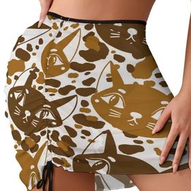 AILLOSA YH-380 Cover Up Sarma Etek Bikini Havlu Tarz Plaj Elbisesi