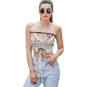 AILLOSA YH-395 Seksi File Tüp Üst Yaz Tube Top Tank Tops Kadın Askılı Üst Bluz
