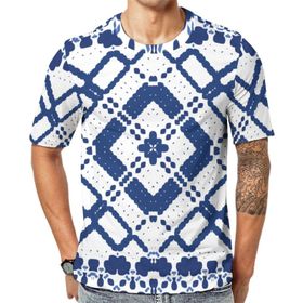 AILLOSA YH-40 Baskılı Desenli Kısa Kollu Unisex T-shirt