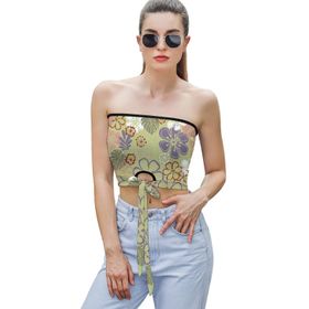AILLOSA YH-403 Seksi File Tüp Üst Yaz Tube Top Tank Tops Kadın Askılı Üst Bluz