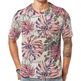 AILLOSA YH-412 Baskılı Desenli Kısa Kollu Unisex T-shirt